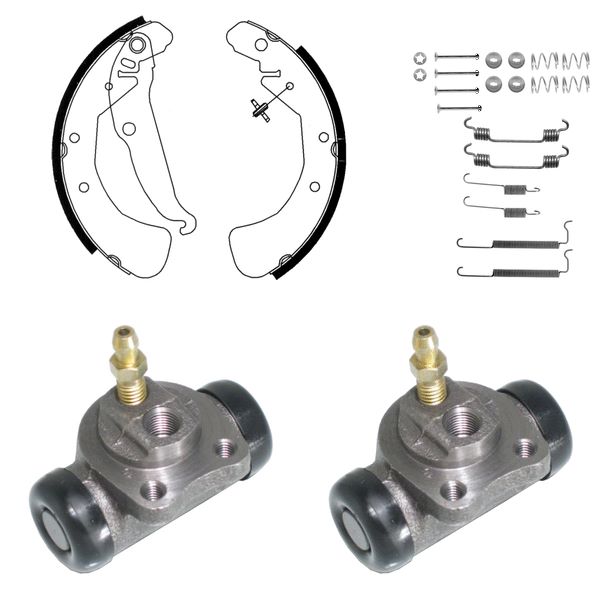 FREN PABUÇ KİTİ ARKA OPEL ASTRA. VECTRA. ZAFİRA 10/95