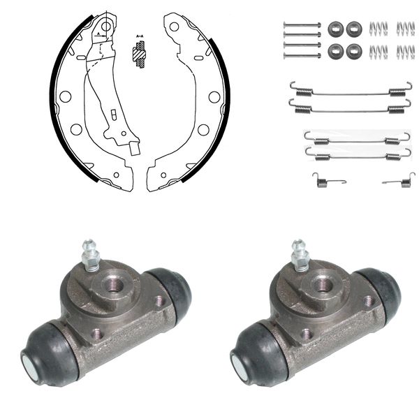 FREN PABUÇ KİTİ ARKA NISSAN PRİMERA 05/96