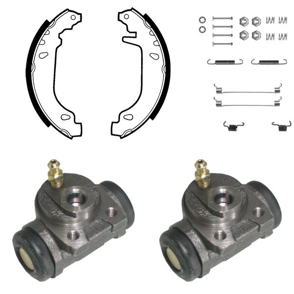 FREN PABUÇ KİTİ ARKA RENAULT TWİNGO 03/93 08/98