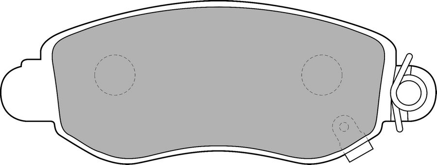 ÖN BALATA TRANSIT V184 01 GDB1424-GDB1461