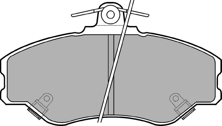 FREN BALATASI ÖN HYUNDAI GRACE. H100. H150. H200. SATELLİTE 07/93