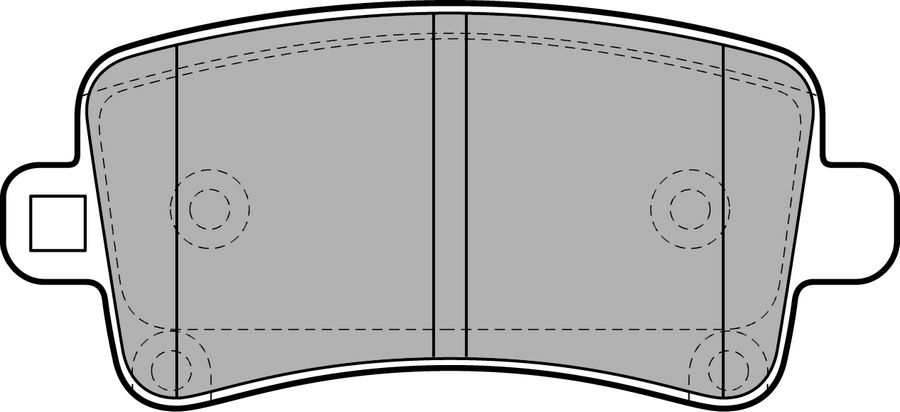 ARKA FREN BALATASI INSIGNIA A 08 17 SAAB 9.5 10 MALIBU 2.0D 2.4 12 16 İNÇ JANT