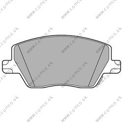 ON BALATA FIAT EGEA 16 1.0 1.3 MTJ 1.4 1.6 1.6D K:19 MM G:133 MM Y:58.5 MM KÜÇÜK TİP
