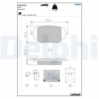 ARKA FREN BALATASI OTOMATİK EL FRENİ ZAFIRA LIFE 19 VIVARO C 19 JUMPY III 16 EXPERT 16 TOYOTA PROACE 16 294 MM