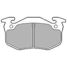 FREN BALATASI ARKA CITROEN SAXO. XSARA. ZX / PEUGEOT 106. 205. 206. 306. 309 / RENAULT 5. 9. 11. 19.
