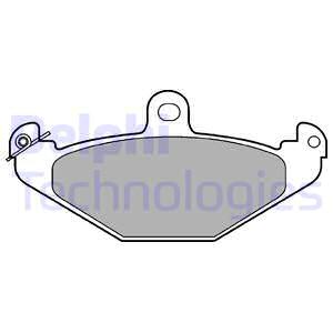 FREN BALATASI ARKA LOTUS ESPRİT / RENAULT 21. 25. ESPACE. LAGUNA. SAFRANE 84