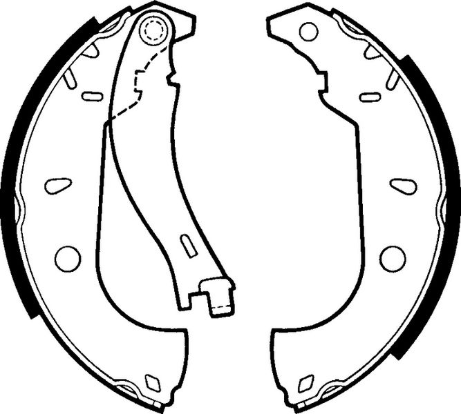 FREN PABUCU ARKA ALFA ROMEO 145. 146 / FIAT FİORİNO. MARENGO. STRADA. TEMPRA. TİPO 02/88