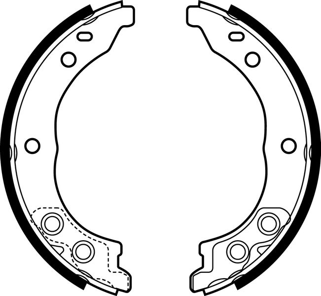 FREN PABUCU EL FRENİ CITROEN JUMPER. RELAY / FIAT DUCATO / PEUGEOT BOXER 01/00