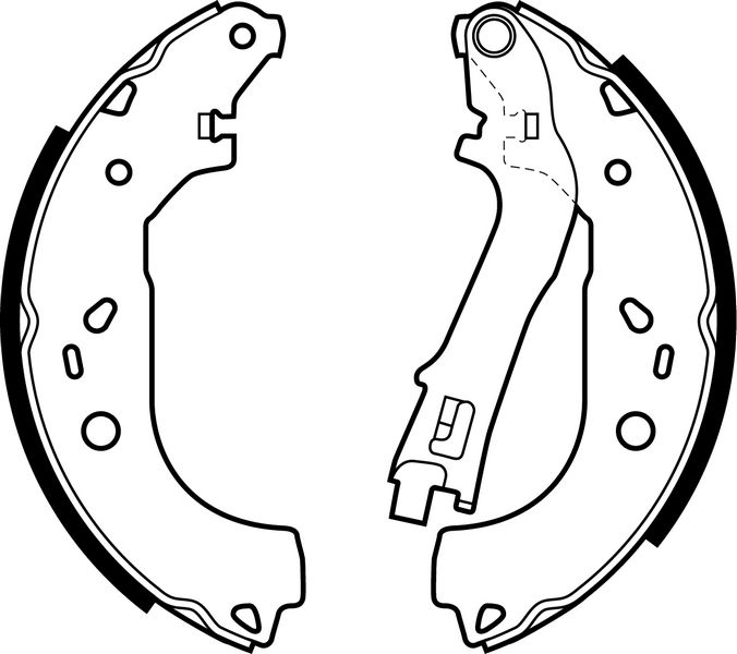 FREN PABUCU ARKA FIAT IDEA / LANCIA MUSA 10/03
