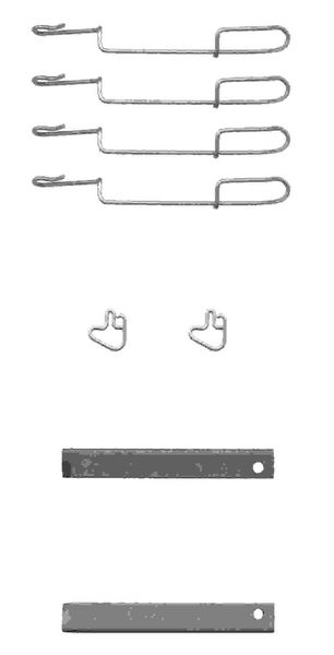 FREN BALATA MONTAJ TAKIMI ARKA MERCEDES V200. V220. V230. V280. VİTO 95