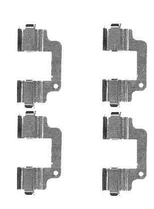 FREN BALATA MONTAJ TAKIMI ARKA LAND ROVER FREELANDER 02/06