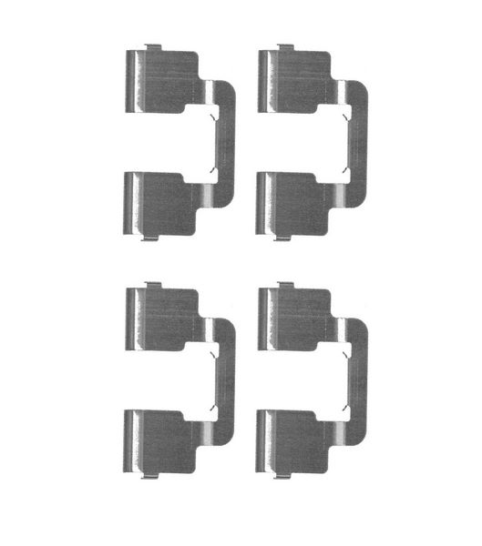 FREN BALATA MONTAJ TAKIMI ARKA CITROEN DİSPATCH. JUMPY / FIAT SCUDO / PEUGEOT EXPERT 01/07