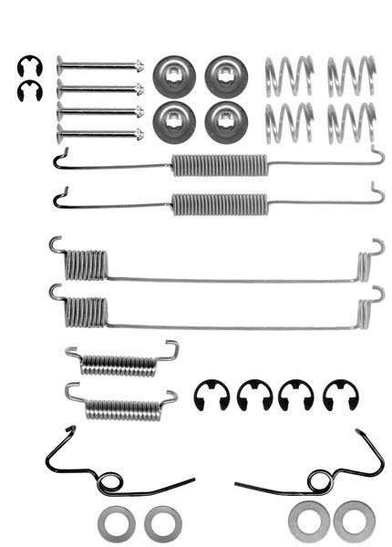 FREN PABUÇ MONTAJ TAKIMI ARKA FORD TRANSİT / MORGAN 4/4. PLUS 4. PLUS 8 86 99
