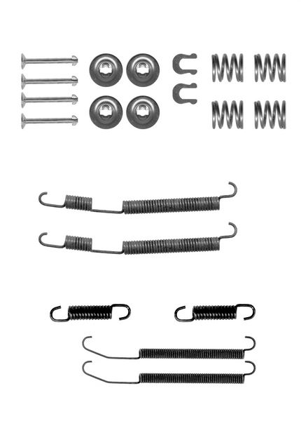 FREN PABUÇ MONTAJ TAKIMI ARKA MITSUBISHI CARİSMA. COLT 10/95 09/04