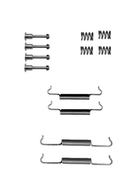 FREN PABUÇ MONTAJ TAKIMI ARKA CITROEN EVASİON. SYNERGİE / FIAT ULYSSE / PEUGEOT 406. 607. 806 06/94
