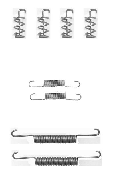 FREN PABUÇ MONTAJ TAKIMI ARKA VOLVO S60. S80 11/98