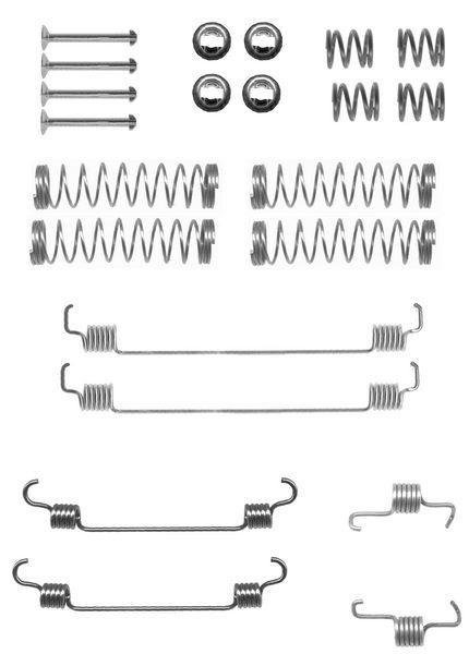 FREN PABUÇ MONTAJ TAKIMI ARKA CITROEN C2. C2 ENTERPRİSE. C3. C3 PLURİEL / PEUGEOT 1007 04/02