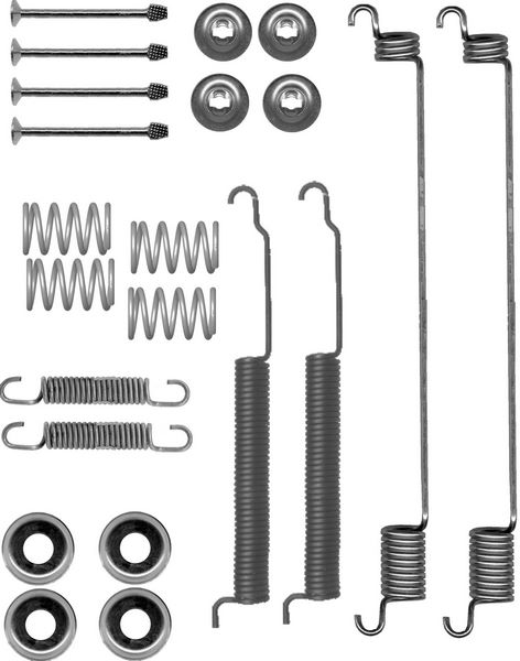 FREN PABUÇ MONTAJ TAKIMI ARKA NISSAN D21 PİCK-UP. D22 PİCK-UP. KİNG CAB. PATHFİNDER 10/87