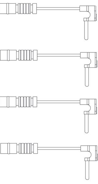 BALATA FISI MERCEDES W201 W126 W168 W202 W124 W210 W140 4 ADET