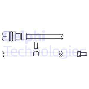 FREN İKAZ KABLOSU - PORSCHE 911. BOXSTER 01/97