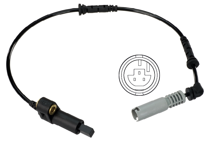ABS TEKERLEK HIZ DEVİR SENSÖRÜ ÖN SOL SAĞ BMW E46 98-05 DSC SİZ ARÇALAR İÇİN