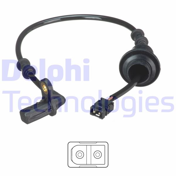 ABS HIZ SENSÖRÜ ARKA MERCEDES SLK200. SLK230. SLK32. SLK320 03/2000 04/2004