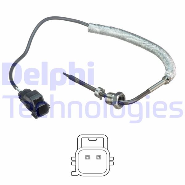 EGZOZ SICAKLIK SENSÖRÜ VOLVO C70 06 14 S40 06 14 S80 06 14 V50 06 V70-XC60-XC70 D3-D4-D5 2.4D