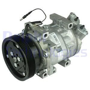KLIMA KOMPRESORU DACIA LOGAN 04 SANDERO 08 DUSTER 10 1.4 K7J 1.5DCİ K9K 1.6 K4M 12V 6 KANAL 124MM