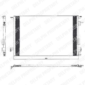 KLİMA KONDENSERİ VECTRA C 1.6İ-18; 02 660X411X16