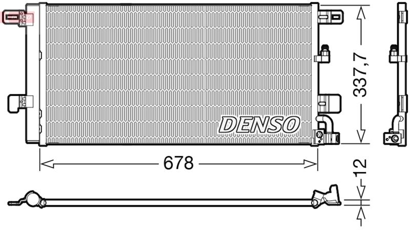 CONDENSER. AİR CONDİTİONİNG AUDI A4 8W. B9 15-