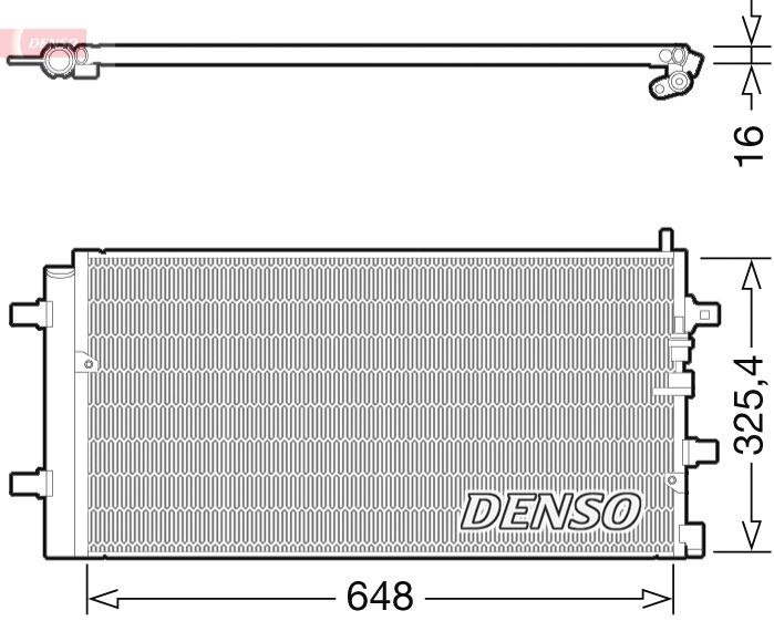 CONDENSER. AİR CONDİTİONİNG AUDI A6 4B. C5 97-05