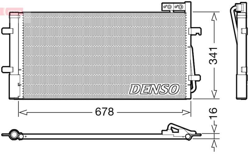CONDENSER. AİR CONDİTİONİNG AUDI Q3 8U 11-18