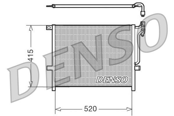 CONDENSER. AİR CONDİTİONİNG BMW 3 E46 98-06