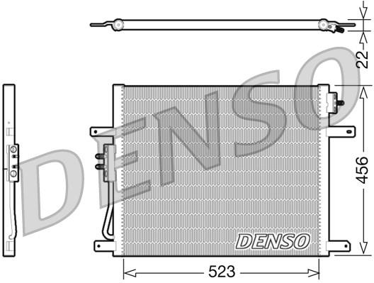 CONDENSER. AİR CONDİTİONİNG JEEP GRAND CHEROKEE II 98-05
