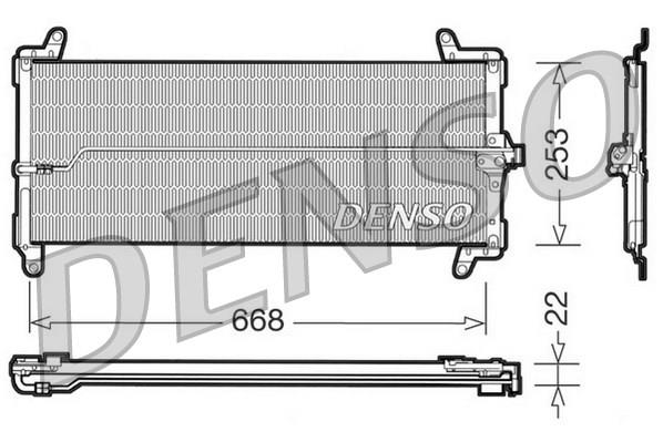 CONDENSER. AİR CONDİTİONİNG FIAT BARCHETTA 95-05