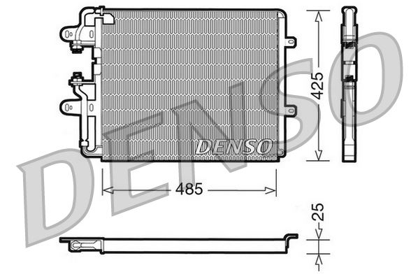 CONDENSER. AİR CONDİTİONİNG FIAT CROMA 85-96