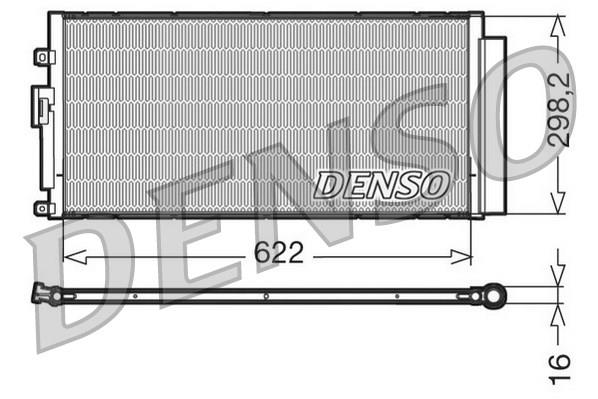 CONDENSER. AİR CONDİTİONİNG ABARTH 500 / 595 C 312 07-