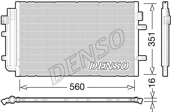 CONDENSER. AİR CONDİTİONİNG IVECO DAILY V 11-14