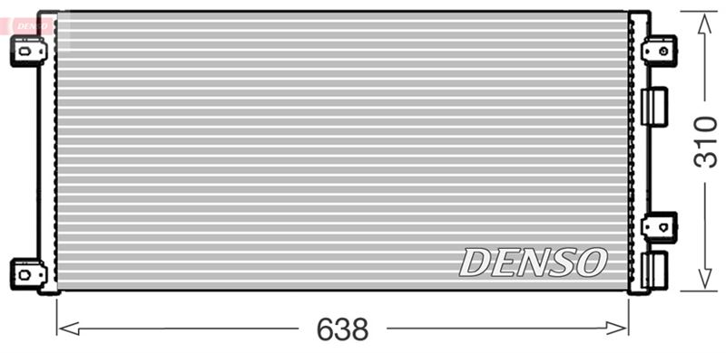 CONDENSER. AİR CONDİTİONİNG IVECO DAILY III 97-06