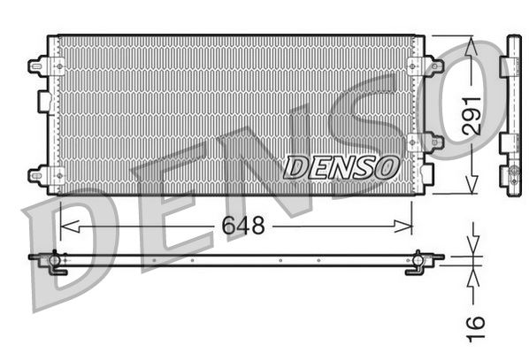 CONDENSER. AİR CONDİTİONİNG LANCIA THESIS 02-09