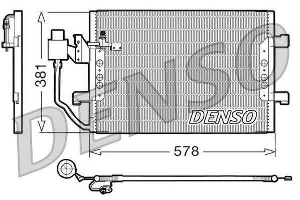 CONDENSER. AİR CONDİTİONİNG MERCEDES-BENZ A-CLASS W168 97-04