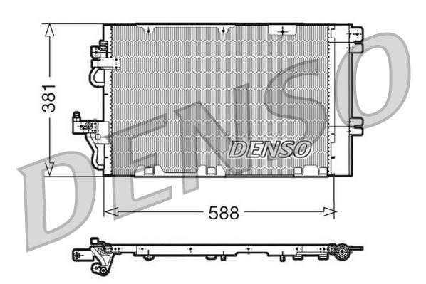 CONDENSER. AİR CONDİTİONİNG OPEL ASTRA H 04-14