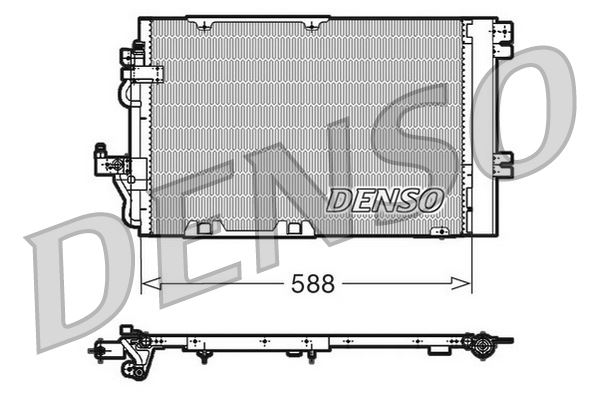 CONDENSER. AİR CONDİTİONİNG OPEL ASTRA G 98-09