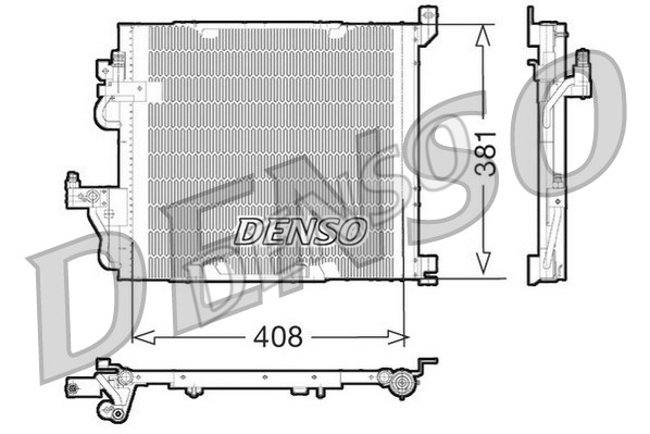CONDENSER. AİR CONDİTİONİNG OPEL ASTRA G 98-09