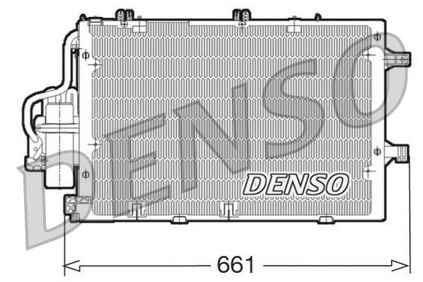 CONDENSER. AİR CONDİTİONİNG OPEL COMBO C 01-