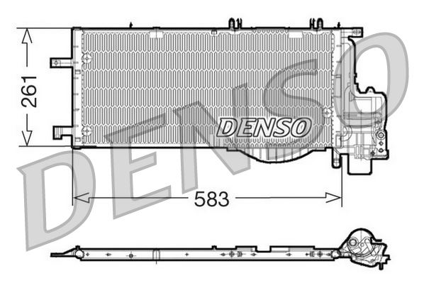 CONDENSER. AİR CONDİTİONİNG OPEL COMBO C 01-