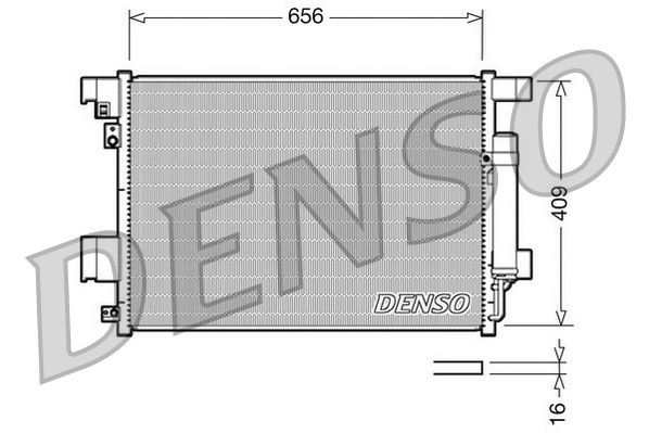 CONDENSER. AİR CONDİTİONİNG CITRO N C4 AİRCROSS 12-
