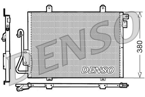 CONDENSER. AİR CONDİTİONİNG RENAULT CLIO I 90-98