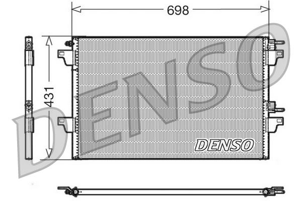 CONDENSER. AİR CONDİTİONİNG RENAULT ESPACE III 96-02