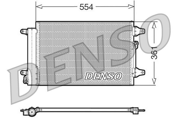 CONDENSER. AİR CONDİTİONİNG FORD GALAXY I 95-06